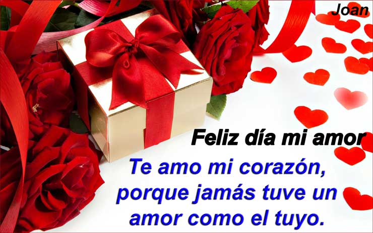 ▷ Imágenes de Feliz día mi amor
