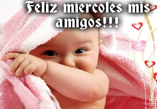 ▷ Imágenes de feliz día miércoles amigos