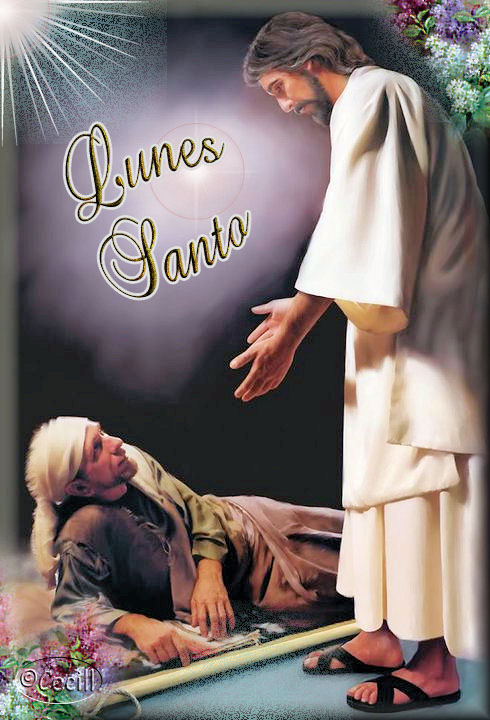 ▷ Imágenes de feliz lunes santo