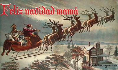 Feliz navidad mamá