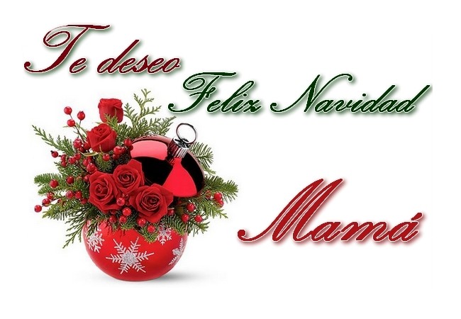 Feliz navidad mamá