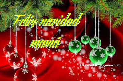 Feliz navidad mamá