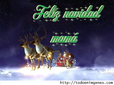 Feliz navidad mamá