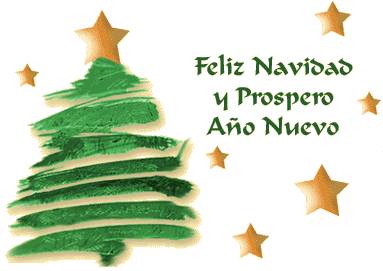 feliz navidad y prospero año nuevo para todos nuestros amigos