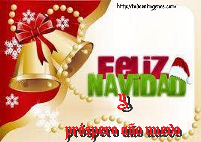 feliz navidad y prospero año nuevo