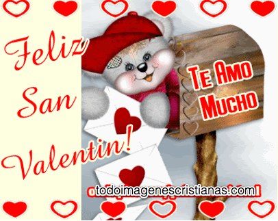 Osito romántico con frases