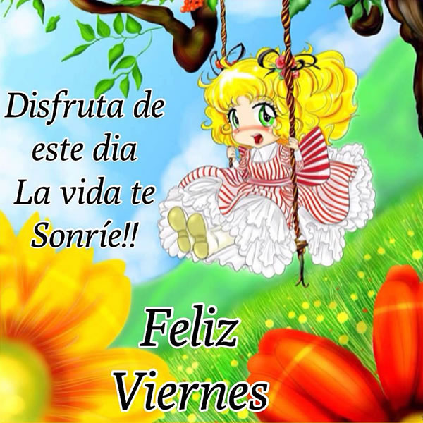 ▷ Imágenes de hola feliz viernes