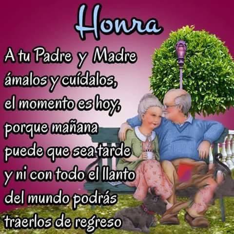 ▷ Imágenes de honra a tu padre y a tu madre