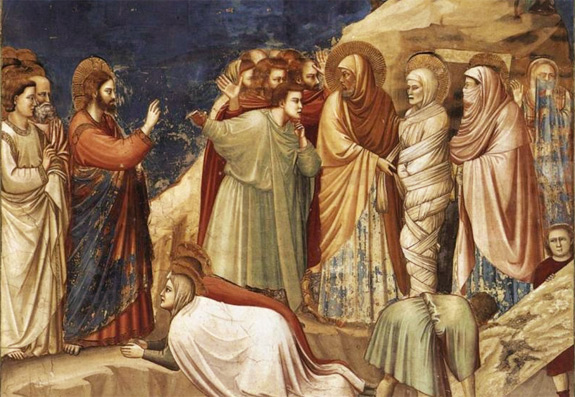 Imágenes de Jesús con lázaro resucitado