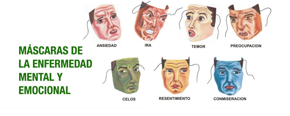 ▷ Imágenes de las 7 caras de la neurosis