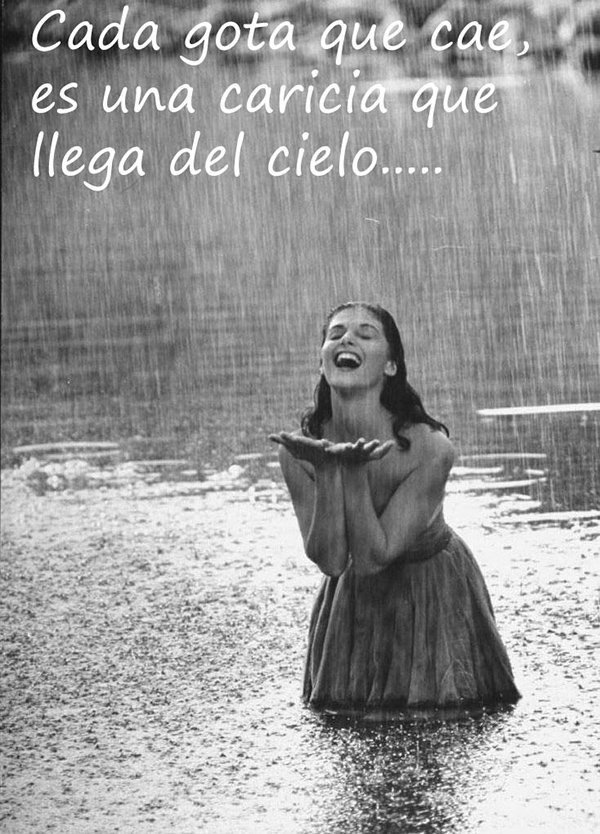 ▷ Imágenes de lluvia con frases