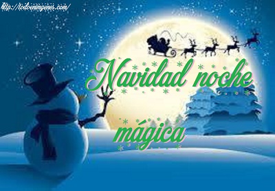 ▷ Imágenes de Navidad noche mágica