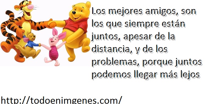 ▷ Imágenes de pooh con frases de amistad