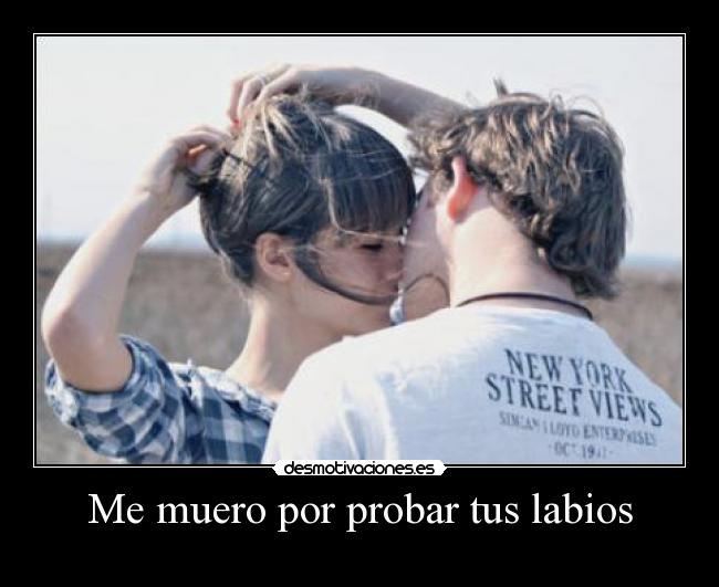 ▷ Imágenes de quiero un beso de tus labios