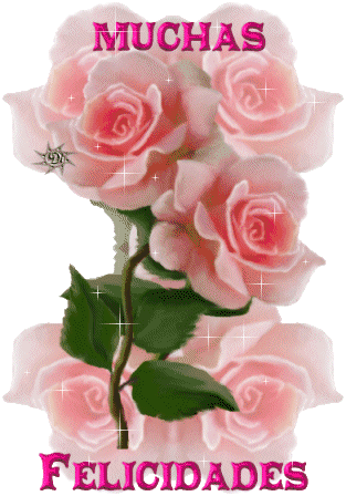 Felicidades con Flores 18