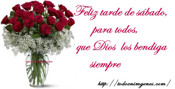 ▷ Imágenes de ramos de rosas para decir feliz tarde de sábado