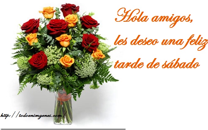 ▷ Imágenes de ramos de rosas para decir feliz tarde de sábado