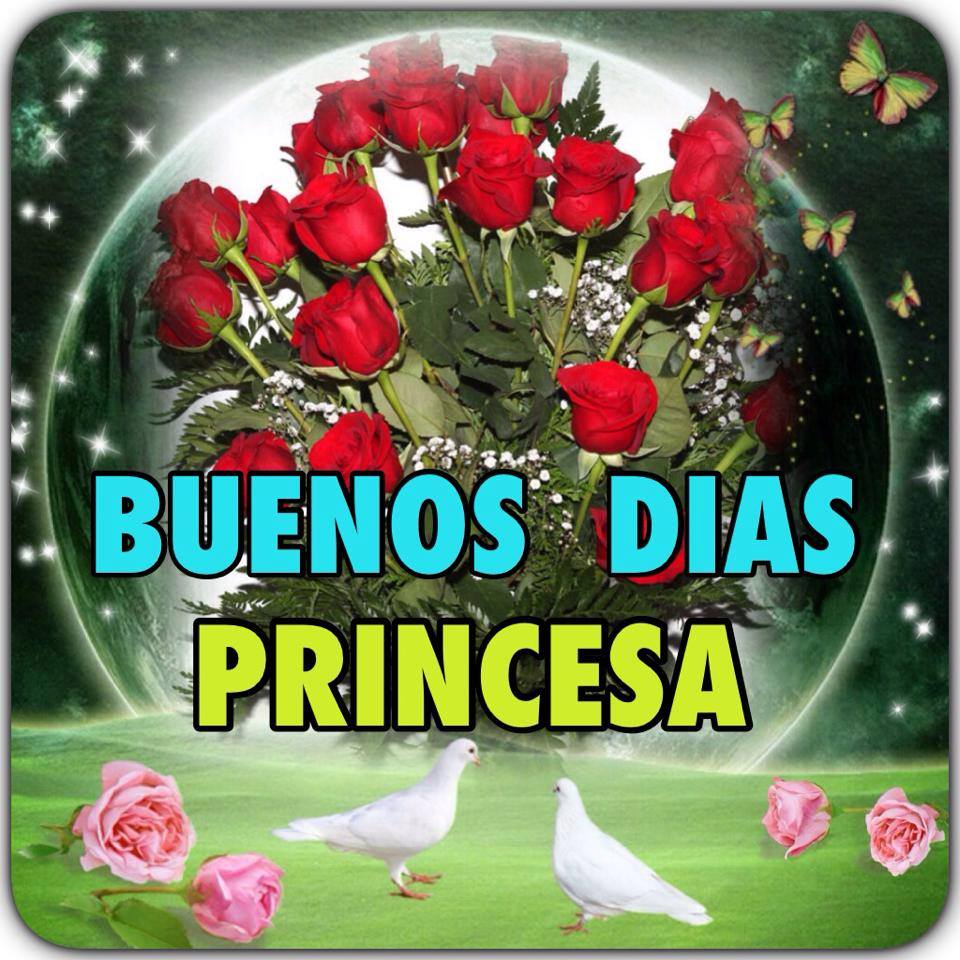 Buenos días con rosas