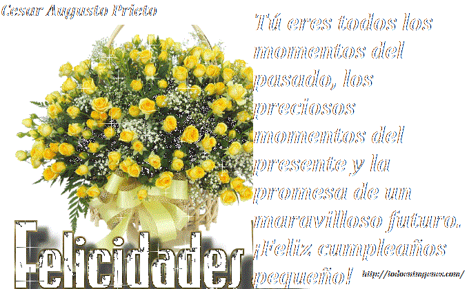 ▷ Imágenes de rosas amarillas de feliz cumpleaños