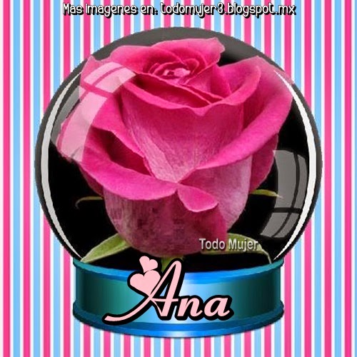 Ana - ROSAS CON NOMBRES - TODO MUJER