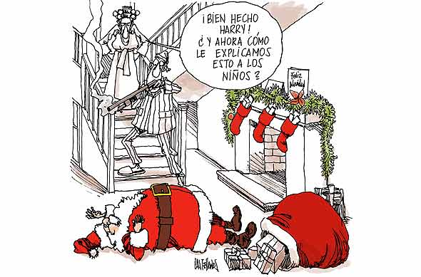 ▷ Imágenes de Santa claus con frases chistosas