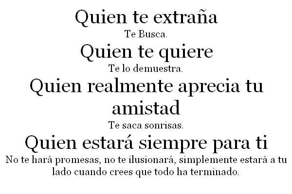 sentimientos de cada uno