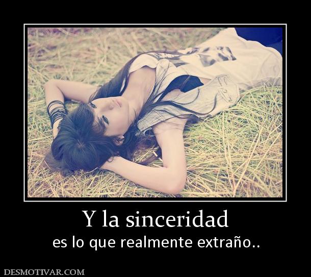 ▷ Imágenes de sinceridad