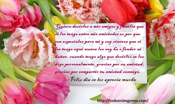 para los amigos que les gustán las frases sinceras