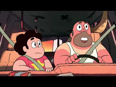 steven universe junto con el papá