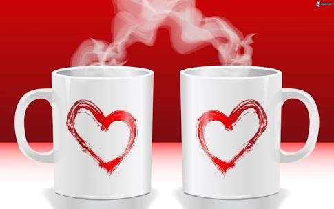 ▷ Imágenes de tazas de café con corazones