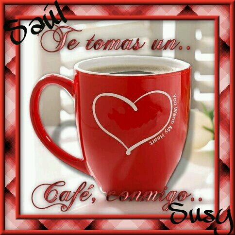 ▷ Imágenes de tazas de café para decir buenos días te amo