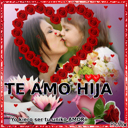 ▷ Imágenes de te amo hija