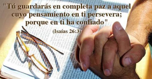 ▷ Imágenes de tu guardarás en completa paz aquel cuyo pensamiento en ti persevera