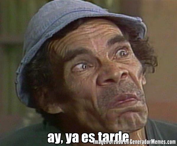 ▷ Imágenes de ya es tarde