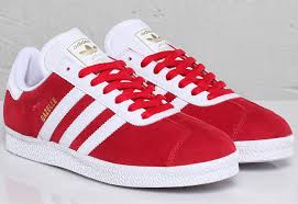 todo en imágenes zapatos adidas en color rojo para mujer
