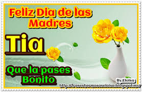 ▷ Imágenes feliz día de las madres para mi tía
