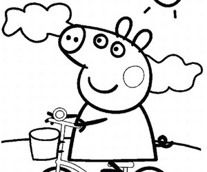 ▷ Imágenes para colorear de peppa