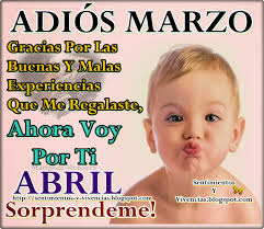 ▷ Imágenes para decir adiós marzo