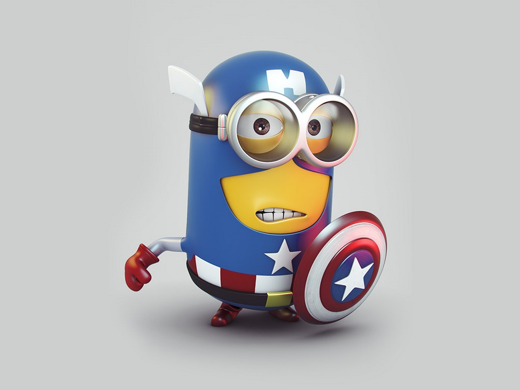 capitan-america-minion