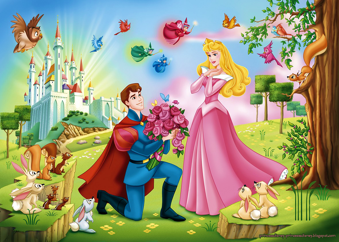 la-bella-durmiente-wallpaper-fondo-de-pantalla-sleeping-beauty-aurora-felipe-disney-princesas-princess-principe-prince-hadas-fauna-flora-primavera