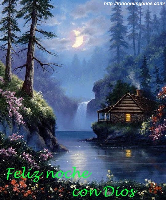 te deseo una feliz noche acompañado de Dios