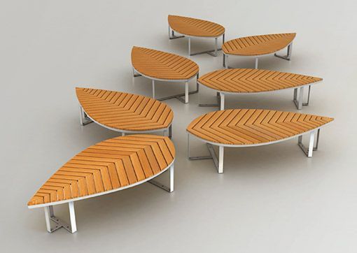 ▷ Imgenes de mesas en forma de hoja