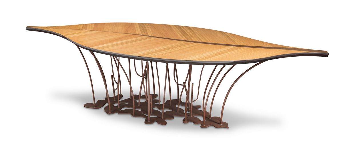 ▷ Imgenes de mesas en forma de hoja