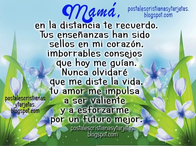 ▷ Lindas imágenes para mi madre que esta lejos