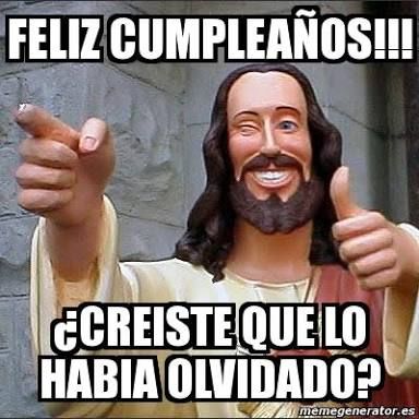 ▷ Memes chistosos de cumpleaños