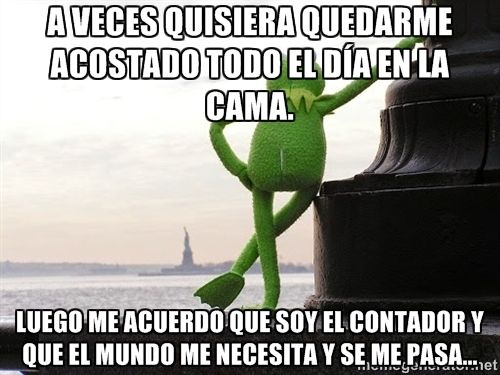 ▷ Memes del día del contador