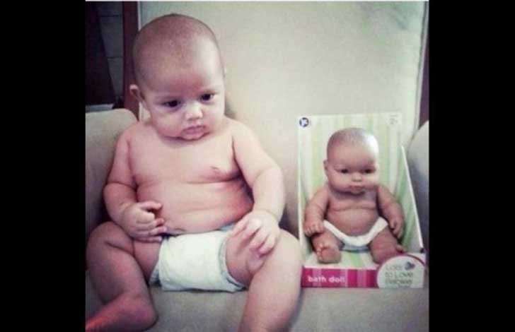 el parecido es mucho