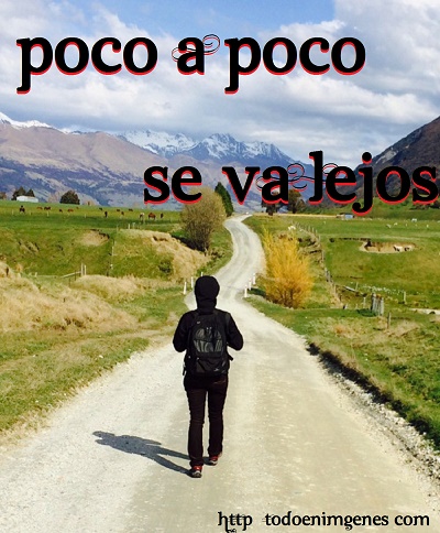 ▷ POCO A POCO SE VA LEJOS