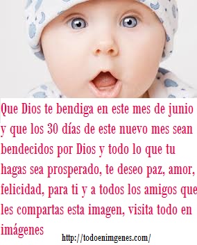 ▷ Que Dios bendiga este mes de junio
