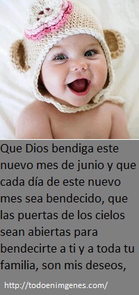 bendiciones para este mes de junio